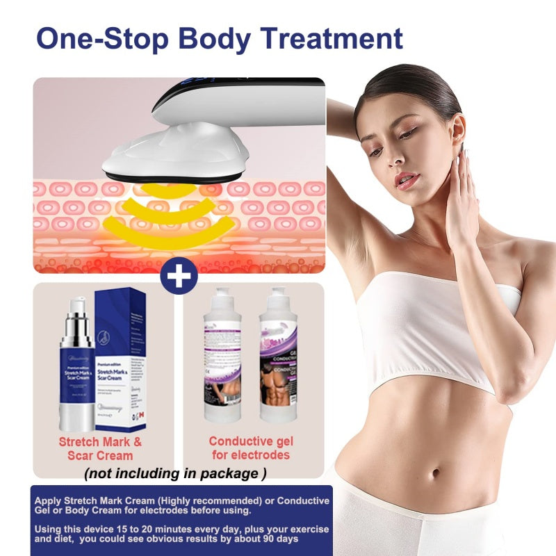 4 In 1 Cellulite Fat Remover Body Shaping Machine Slimming Vibrating Massager UK