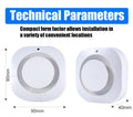 Home Fire Alarm Independent Smoke Detector Gas Sensor Smoke Alarm Fireangel UK