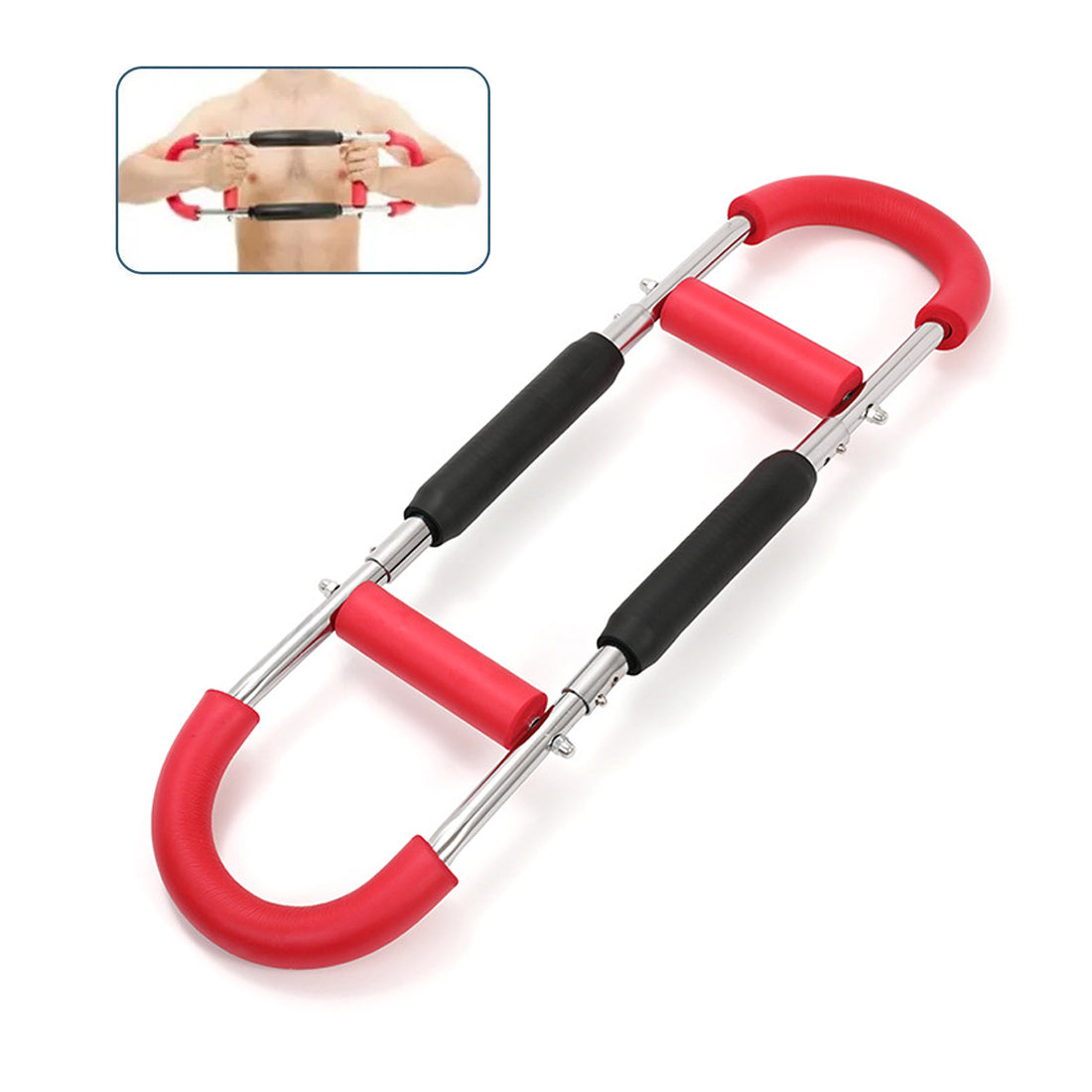 Shaker Twister Arm Trainer,Adjustable Chest Expander Great For Home Fitness UK NEW