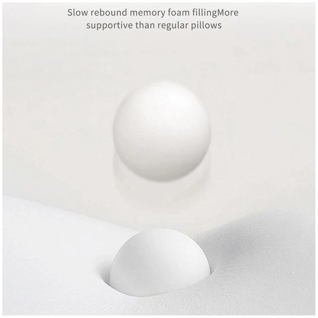 NEW Ergonomic Memory Foam Pillow For Neck Shoulder Pain Relief Sleeping Side Sleeper UK