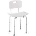 Adjustable shower chair