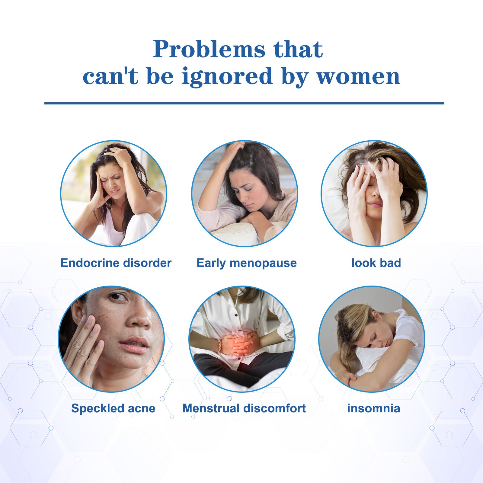 Female Menopause Tired Night Sweat Mood Fluctuation Care Cream