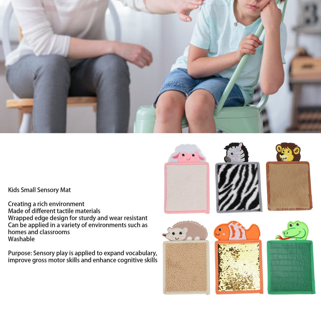 6Sensory Mats For Autistic Children,Anxiety Relief Improves Mental Stimulation