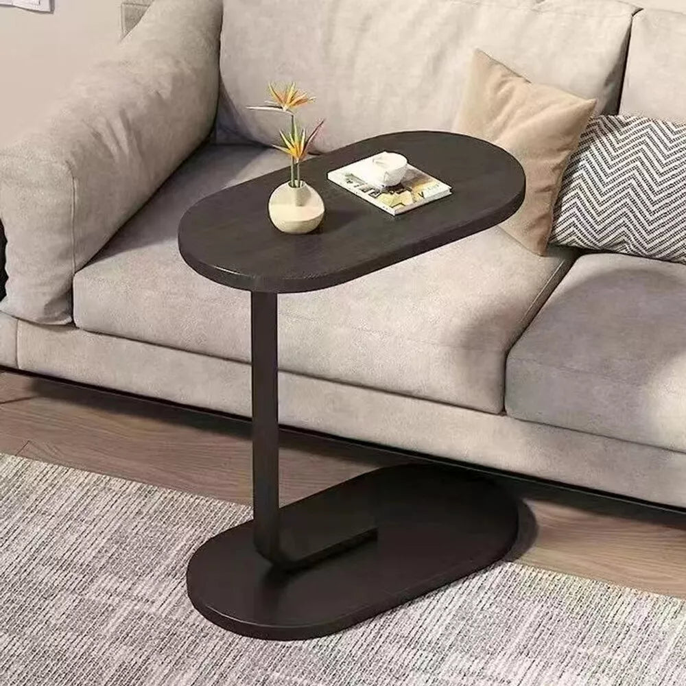 Small C-shaped Table End Table For Sofa Side Table Nightstand For Bedroom Modern