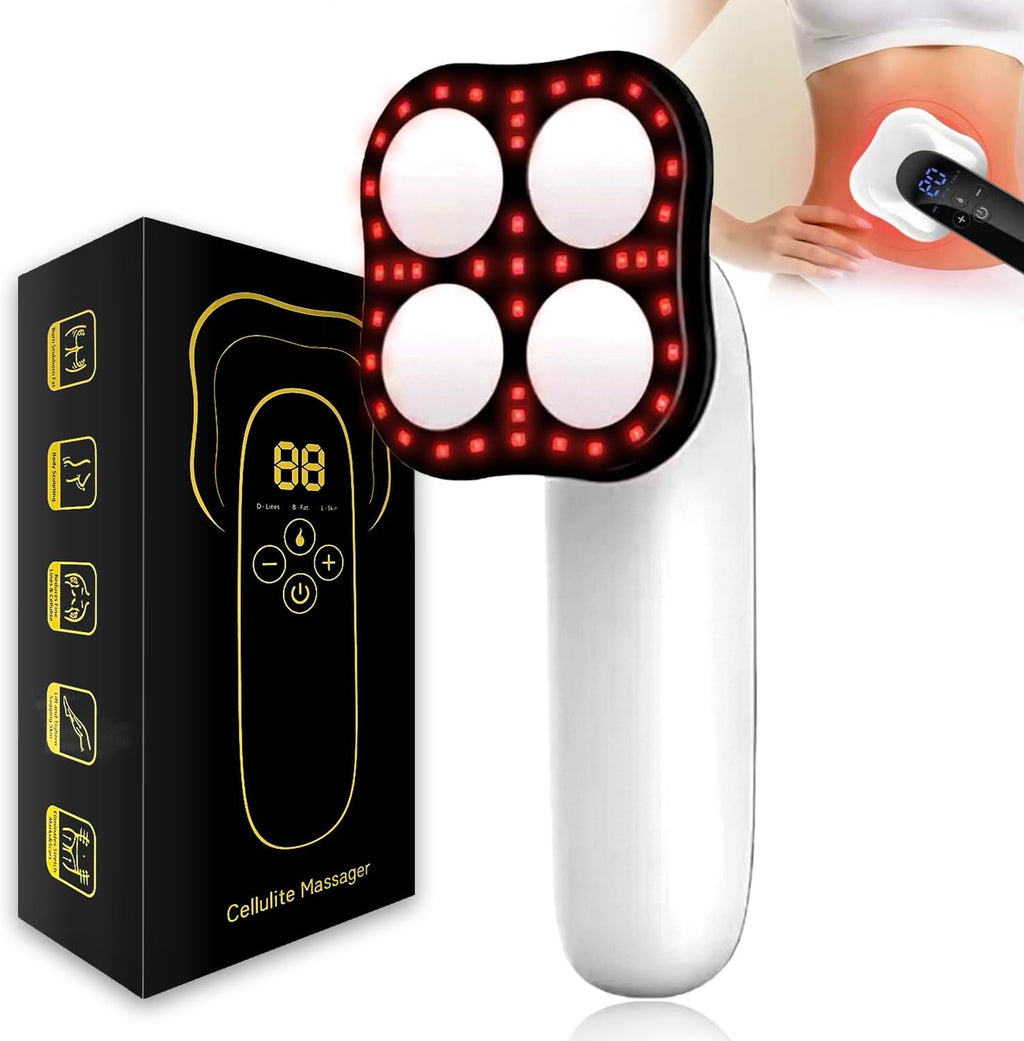 4 In 1 Cellulite Fat Remover Body Shaping Machine Slimming Vibrating Massager UK